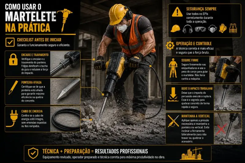 Como Usar o Martelete na Prática